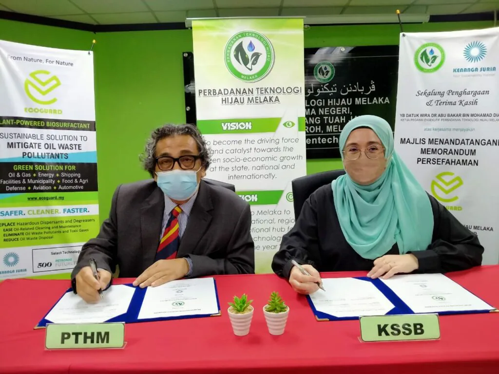 MOU Signing Ceremony with Melaka Green Technology Corporation