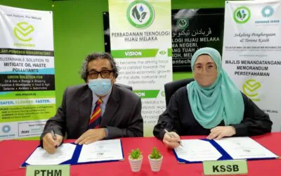 MOU Signing Ceremony with Melaka Green Technology Corporation